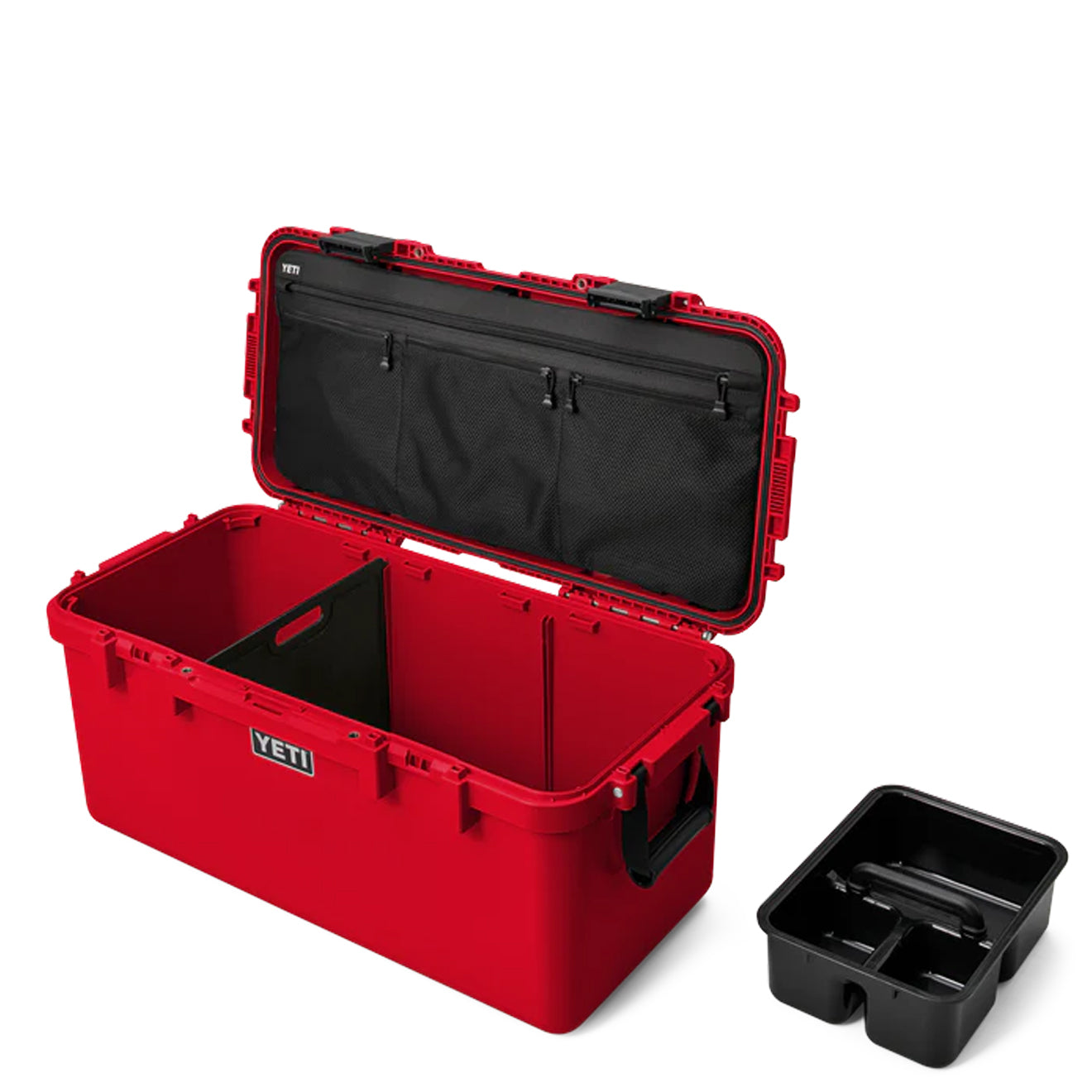 YETI Loadout GoBox 60 Gear Case Rescue Red Tan