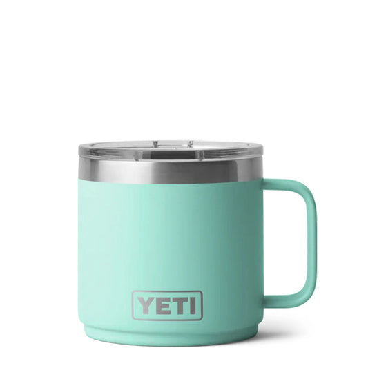 YETI Rambler 14oz Stackable Mug MS 2.0 Seafoam - pam pam