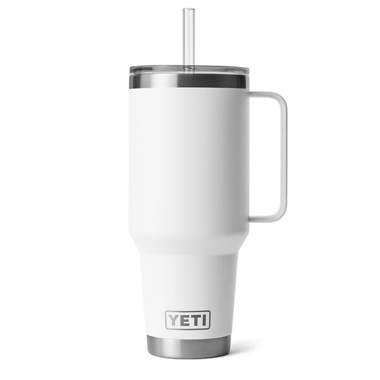 YETI Rambler 42oz Straw Mug White