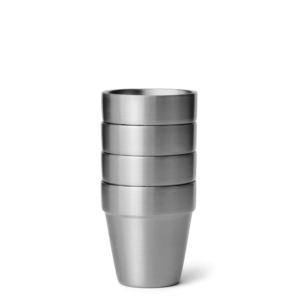 YETI Rambler Shot Glasses and Carrying Case Stainless Steel