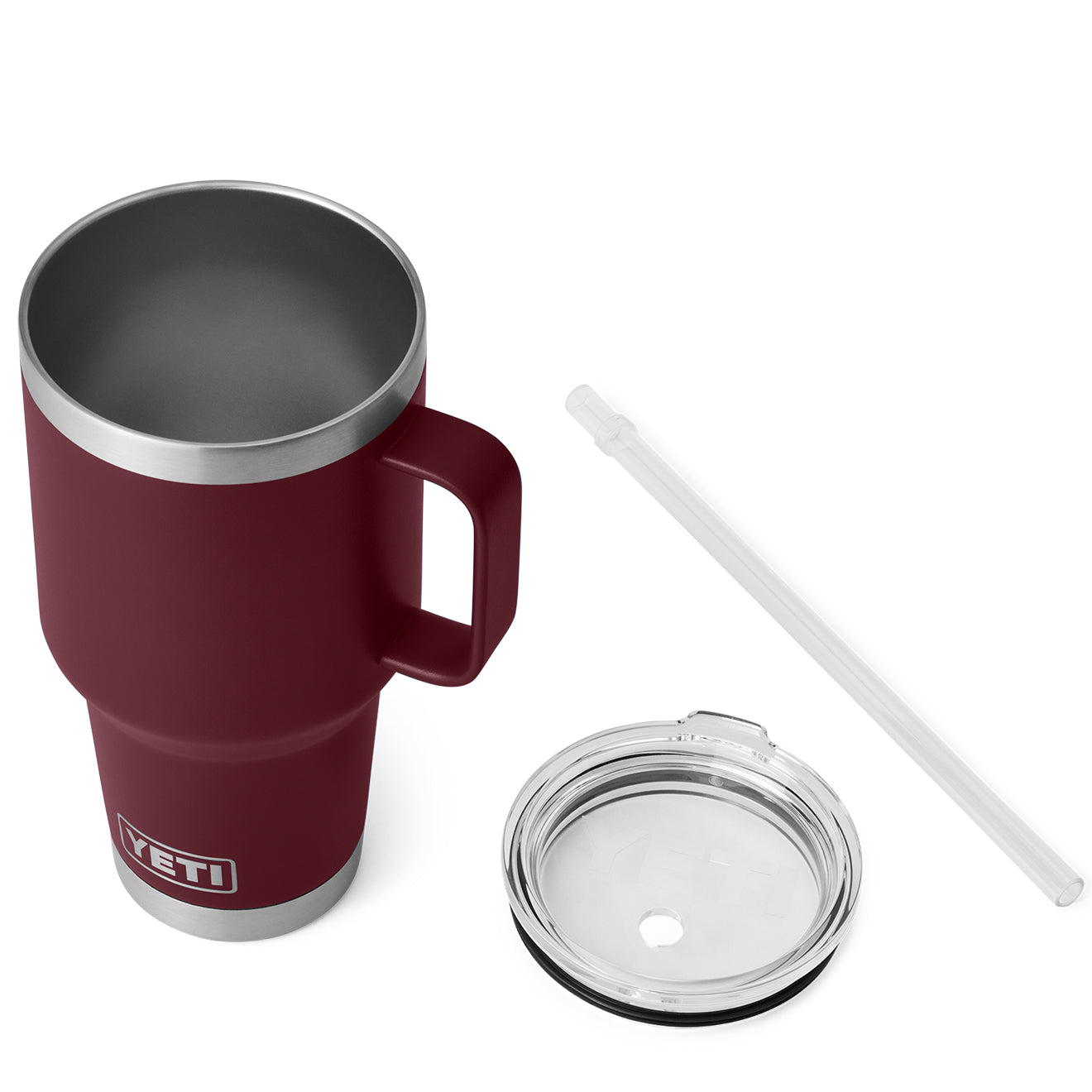 YETI Rambler 35oz Straw Mug Wild Vine Red