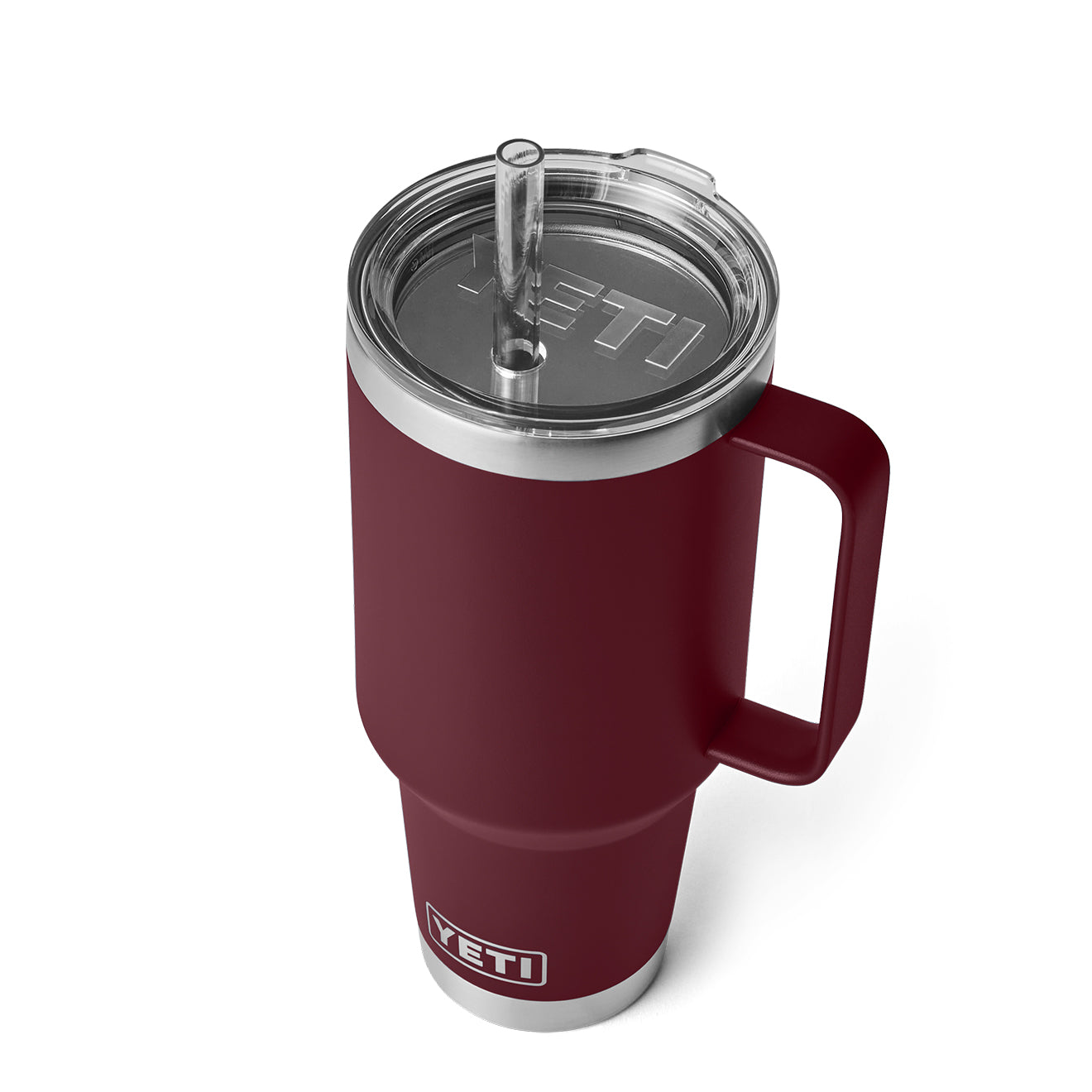 YETI Rambler 42oz Straw Mug Wild Vine Red