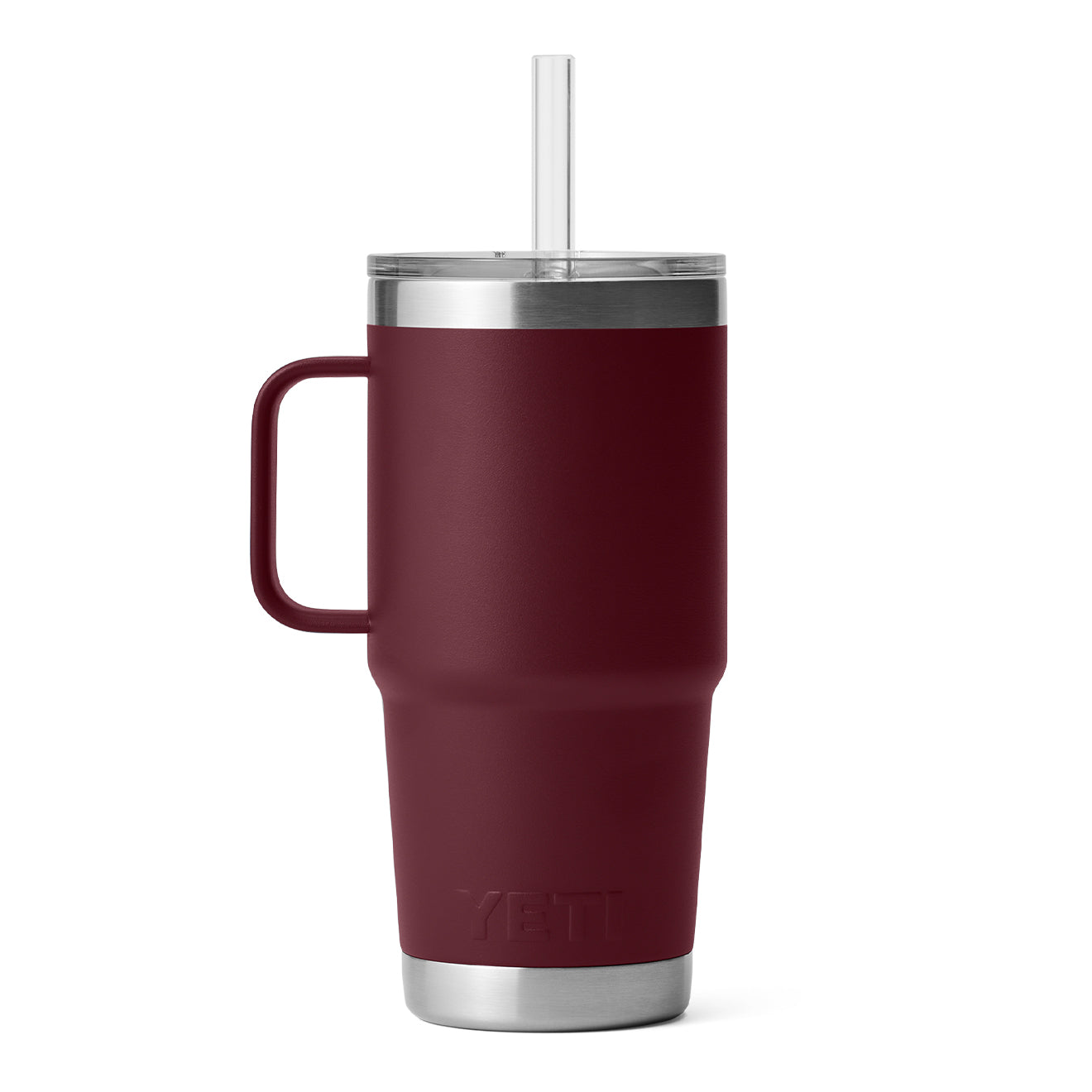 YETI Rambler 25oz Straw Mug Wild Vine Red