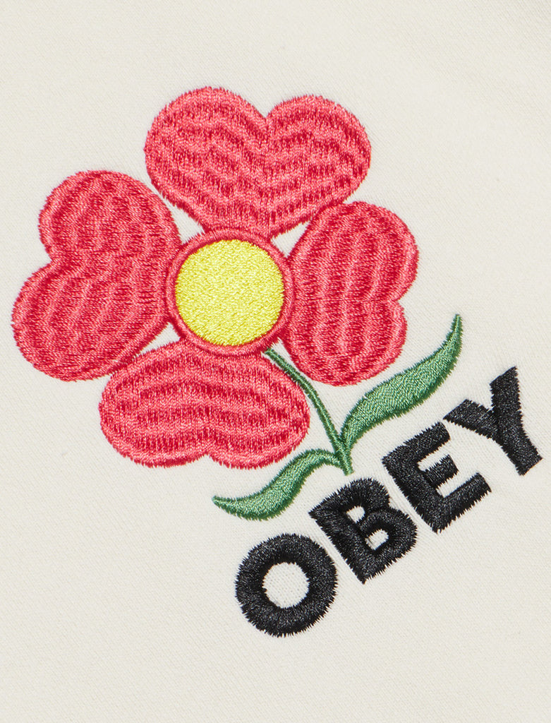 Obey Womens Amelia Crew Unbleached
